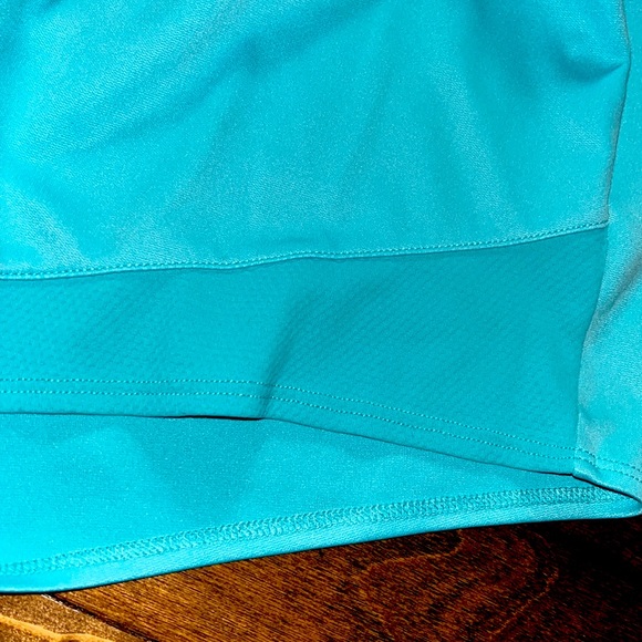 Neon blue shorts, brand is bcg. - Picture 2 of 2